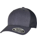 110 Flexfit Melange Trucker Heather/Navy