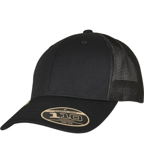 110 Recycled Alpha Shape Trucker Black