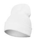 Heavyweight Long Beanie White