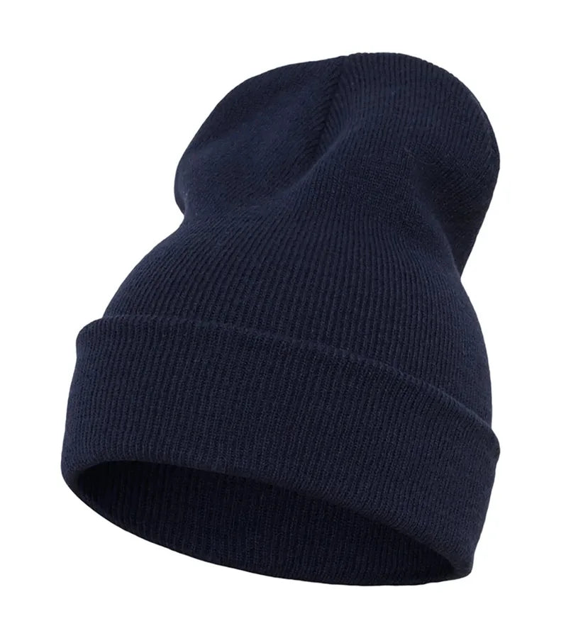 Heavyweight Long Beanie Navy