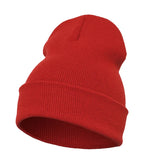 Heavyweight Long Beanie Red