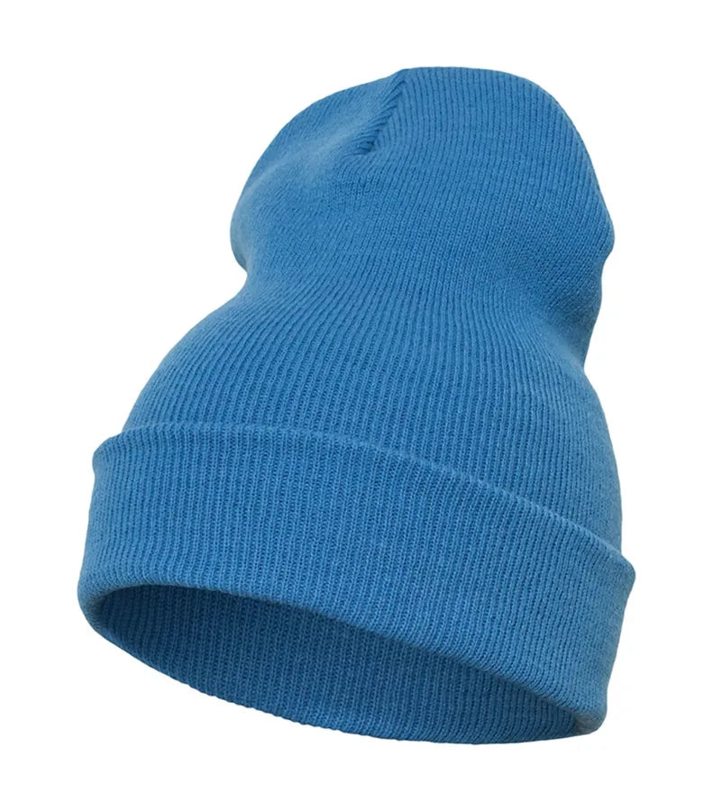 Heavyweight Long Beanie CarolinaBlue