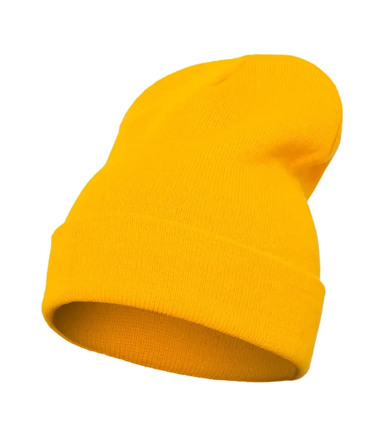Heavyweight Long Beanie Gold