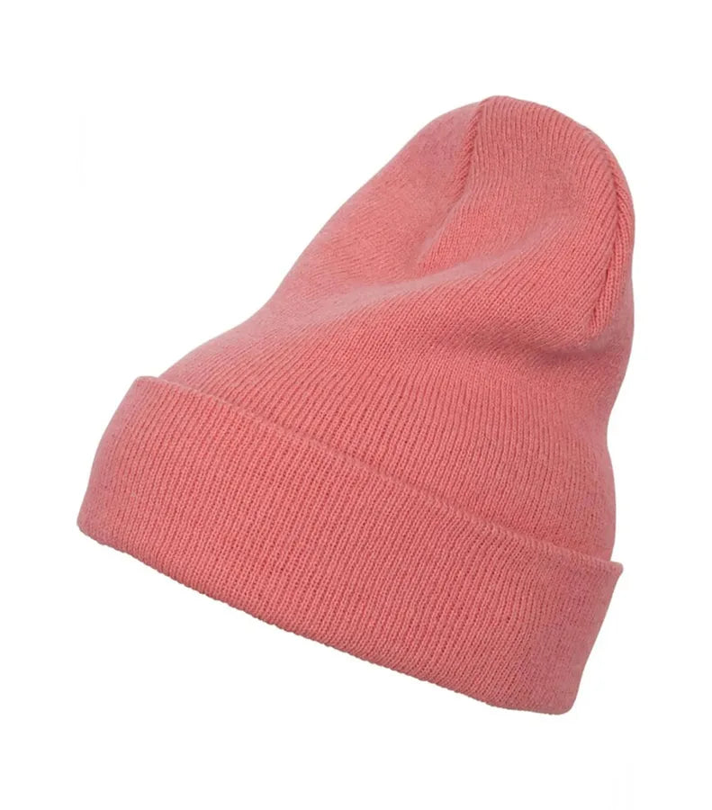 Heavyweight Long Beanie Coral
