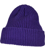Rib Beanie Purple