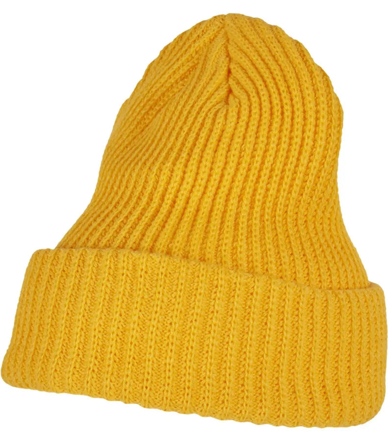 Rib Beanie Gold