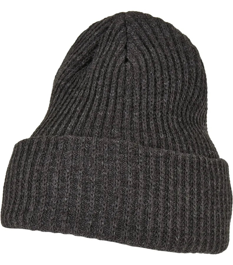 Rib Beanie Charcoal