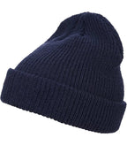 Long Knit Beanie Navy