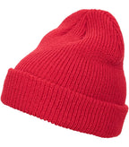 Long Knit Beanie Red