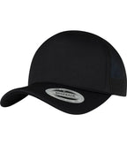 Foam Trucker Cap Curved Visor Black