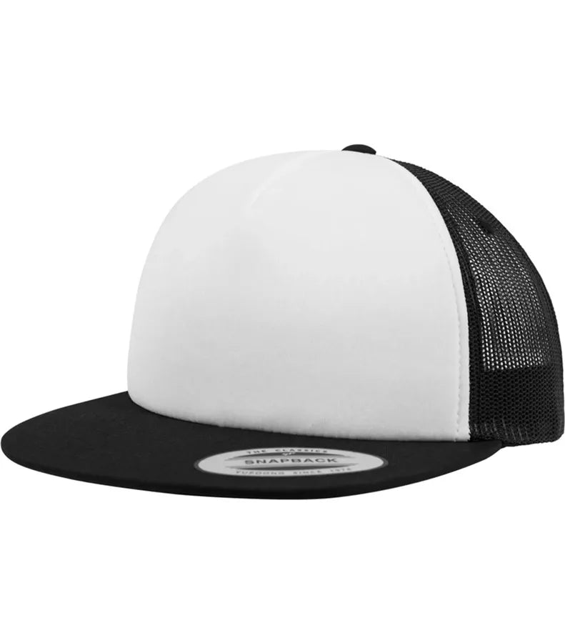 Foam Trucker with White Front Black/White/Black