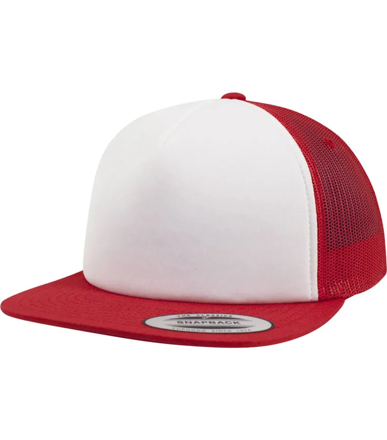 Foam Trucker with White Front Red/White/Red