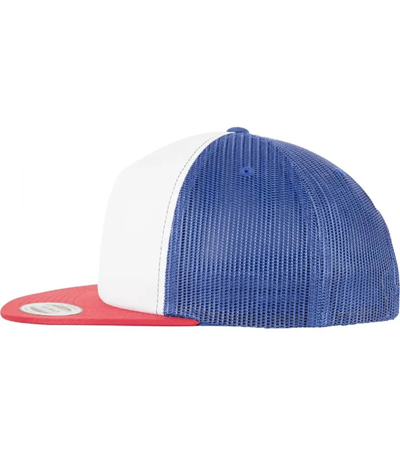 Foam Trucker with White Front Red/White/Royal