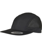 Nylon Snapback Black