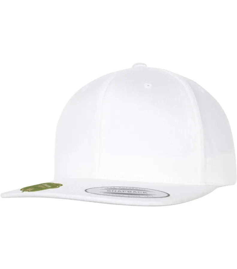 Organic Cotton Snapback White