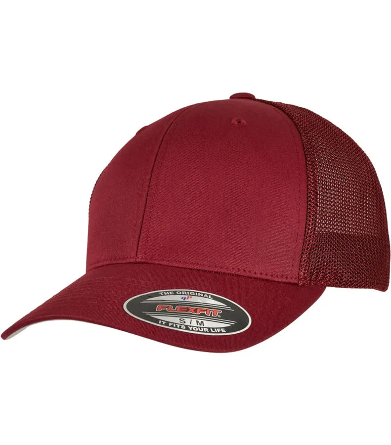 Flexfit Mesh Trucker Cranberry