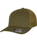 Flexfit Mesh Trucker MoosGreen