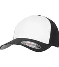 Flexfit Mesh Colored Front Black/White/Black