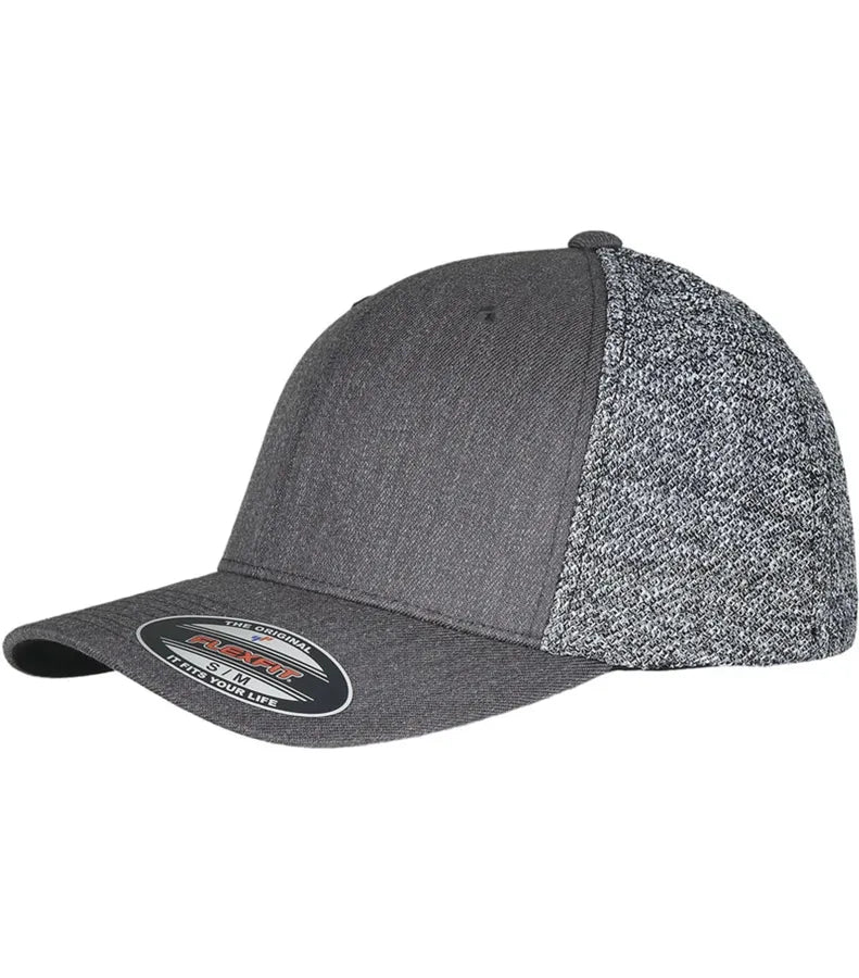 Flexfit Trucker Melange Mesh Black/Grey
