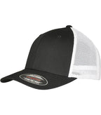 Flexfit Trucker Recycled Mesh Black/White