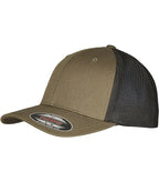 Flexfit Trucker Recycled Mesh Olive/Black