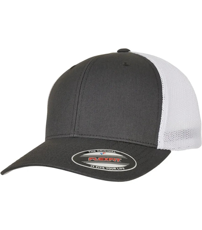 Flexfit Mesh Trucker 2-Tone Charcoal/White