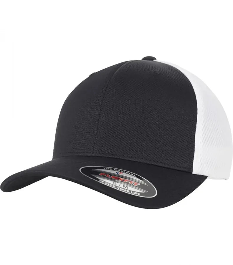 Flexfit Ultrafibre & Airmesh 2-Tone Black/White