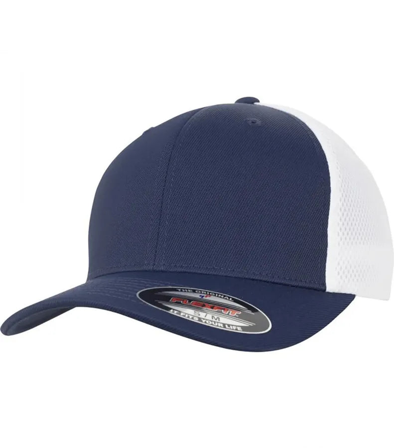 Flexfit Ultrafibre & Airmesh 2-Tone Navy/White