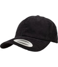 Low Profile Corduroy Dad Cap Black
