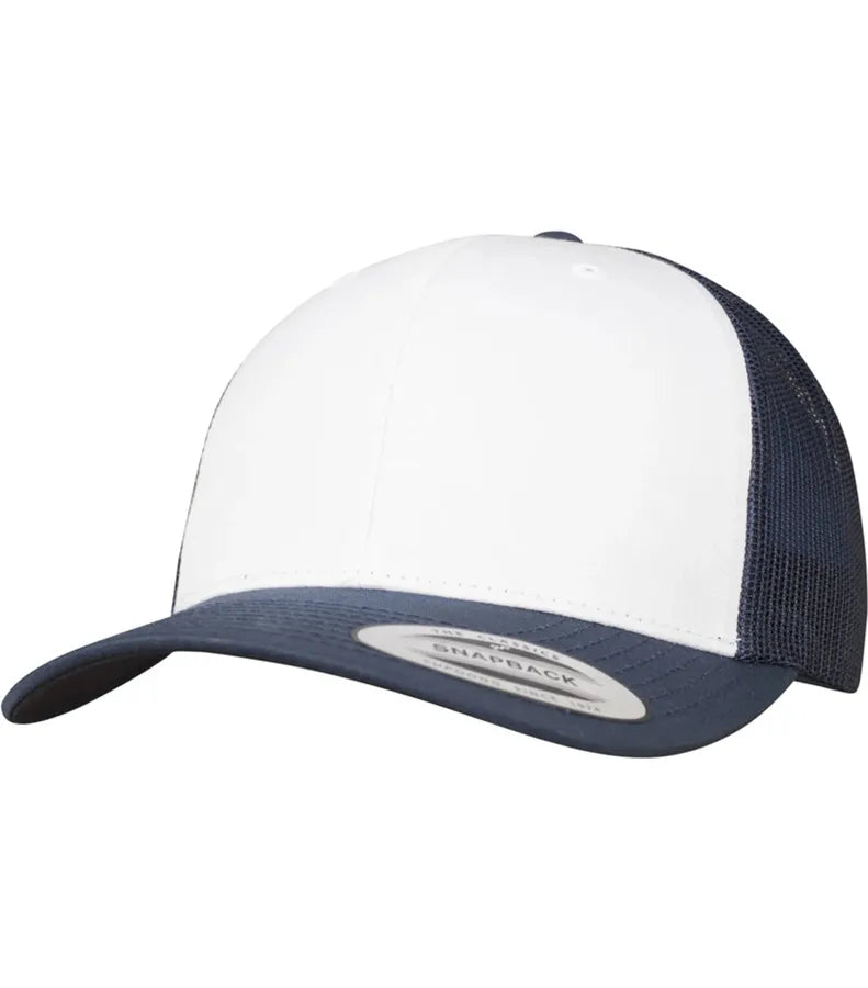 Retro Trucker Colored Front Navy/White/Navy