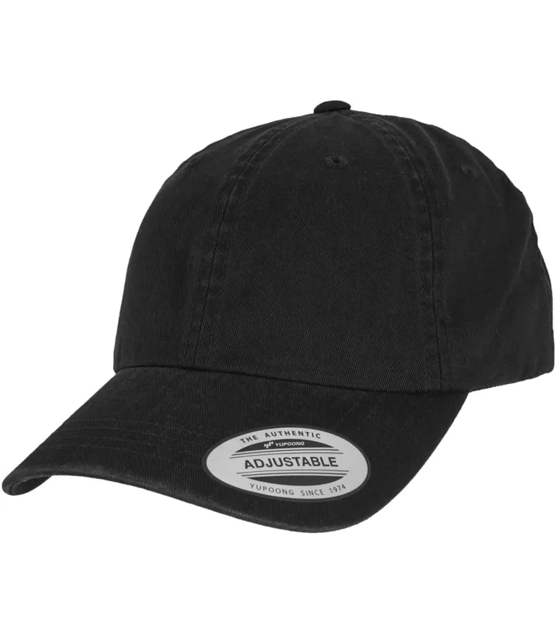Low Profile Garment Wash Black