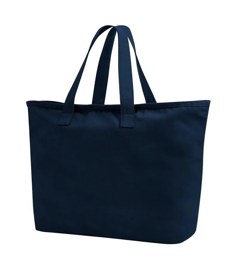 Oversized Heavy Duty Canvas Bag Navy