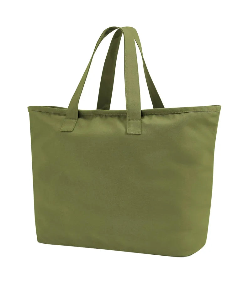 Oversized Heavy Duty Canvas Bag BrightOlive