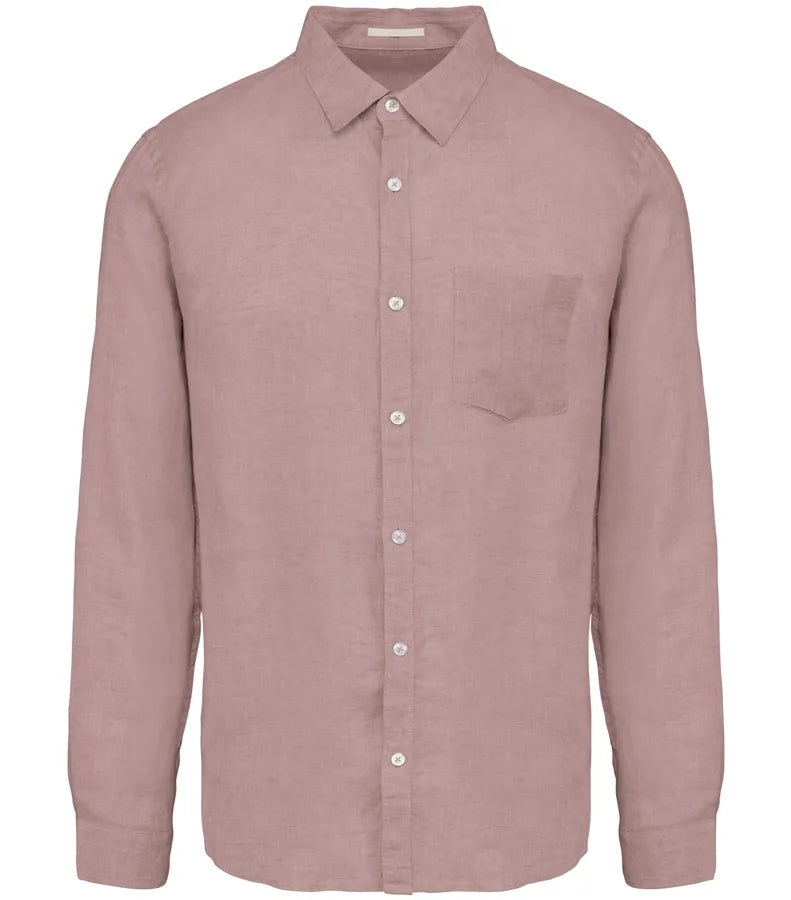 Men's Linen Shirt PetalRose