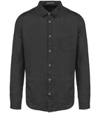 Men's Linen Shirt AnthraciteGrey