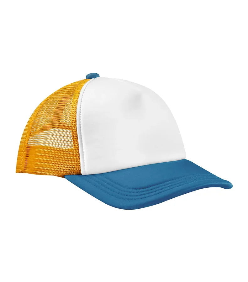 Retro 5 Panel Trucker Sunflower/HeritageBlue