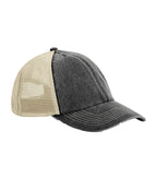 6 Panel Vintage Trucker VintageBlack/Stone