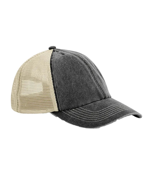 6 Panel Vintage Trucker VintageBlack/Stone