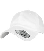 Low Profile Organic Cotton Cap White