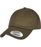 Low Profile Organic Cotton Cap BurntOlive