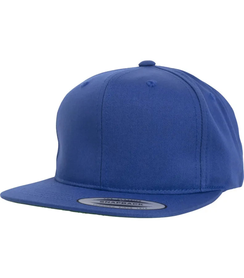 Pro-Style Twill Snapback Youth Cap Royal