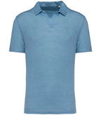 Men’s Linen Polo Shirt CoolBlue