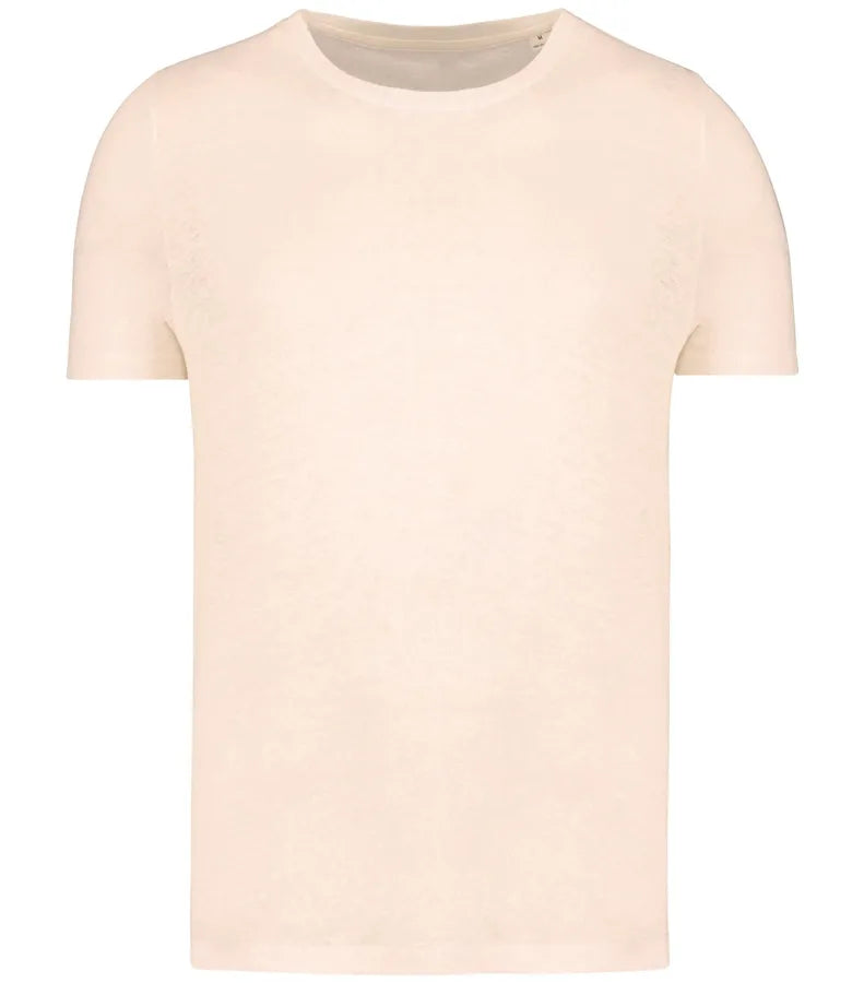Men's Linen T-shirt Ivory