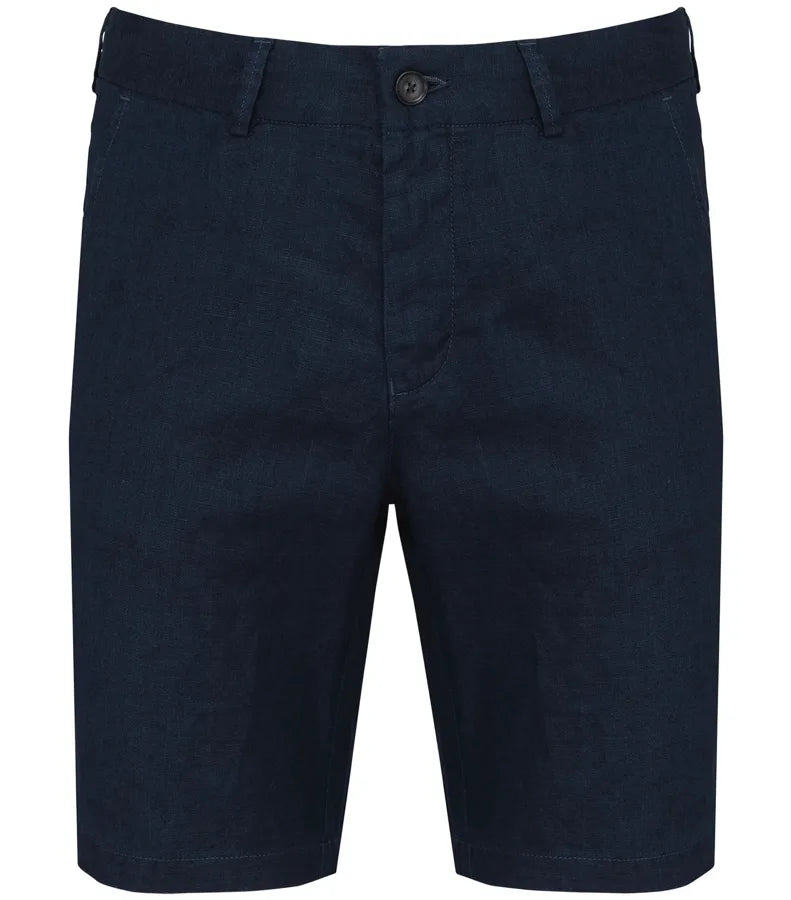 Men's Linen Bermuda NavyBlue
