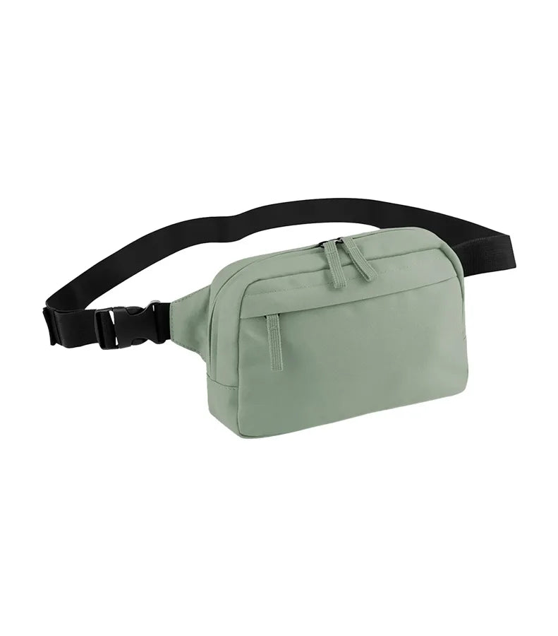 Premium Recycled Cross Body Bag DustyGreen
