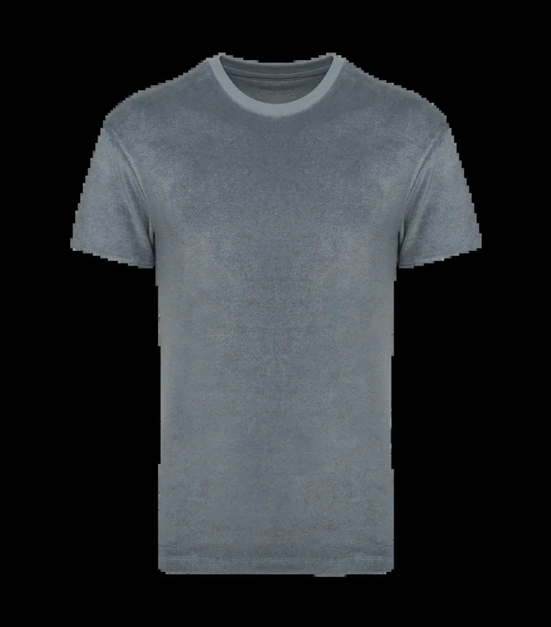 Men's Eco-Friendly Terry Towel T-shirt MineralGrey