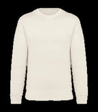 Eco-Friendly Unisex Oversized Round Neck Sweat Ivory