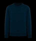 Eco-Friendly Unisex Oversized Round Neck Sweat NavyBlue
