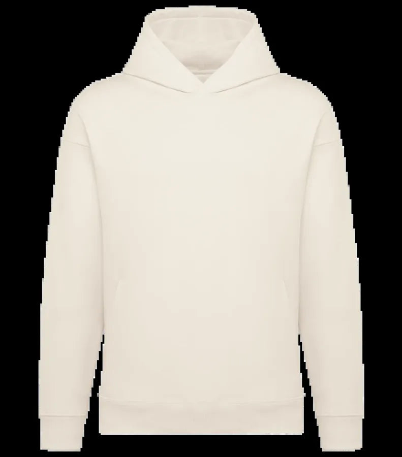 Eco-Friendly Unisex Oversized Hooded Sweat Ivory