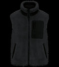 Unisex Eco-Friendly Sherpa Bodywarmer Black